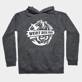 Vert Der Fire (WTF) - Dragon Logo Hoodie